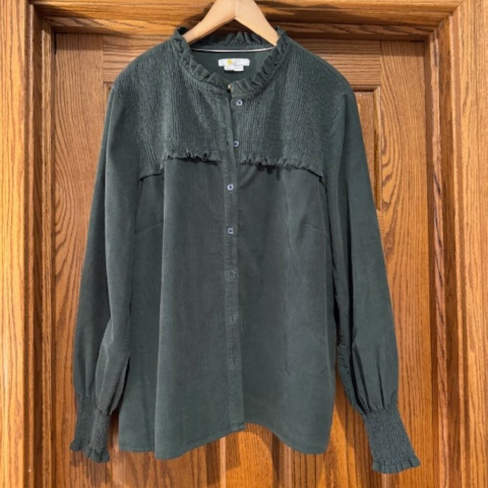 Boden Corduroy Shirt Size 20/22